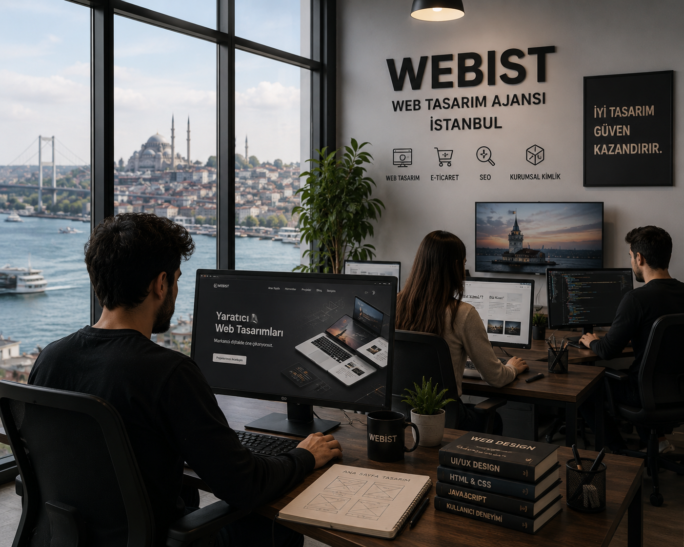 شركة تصميم مواقع في اسطنبول – المعيار الجديد للتميز الرقمي
